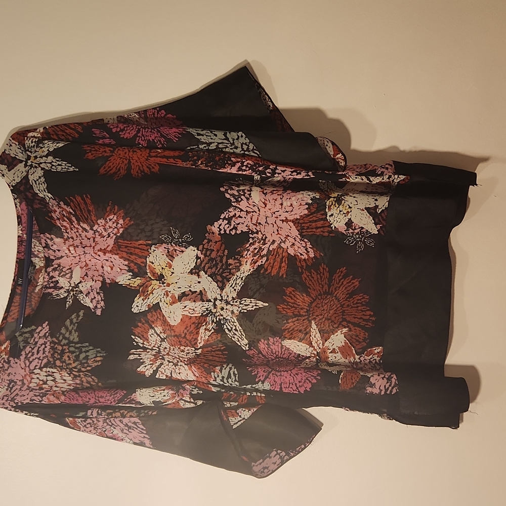 NY COLLECTION blouse size large